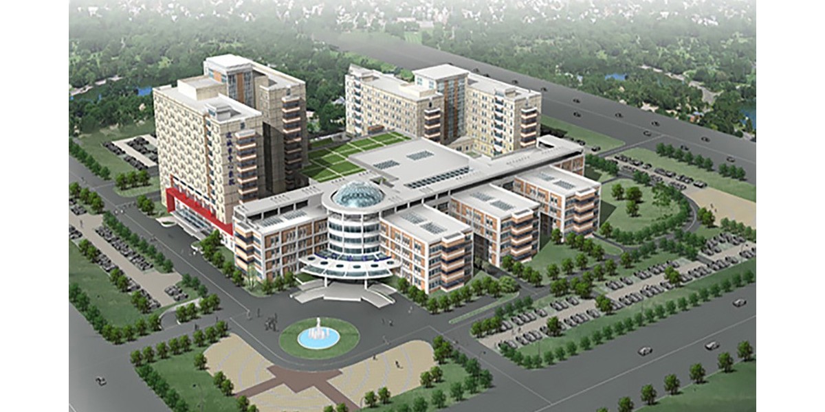 中泰工程案例｜運城市中心醫院